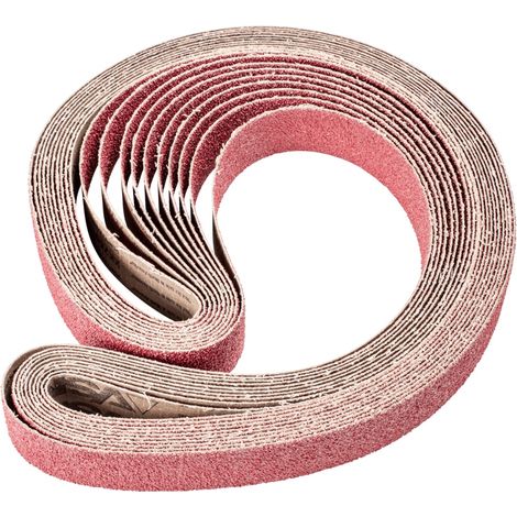PFERD TOOLS Keramikkorn Schleifband BA 50x2000mm CO24 höchster Abtrag auf Stahl mit Bandschleifer 10 Stk (1/5)