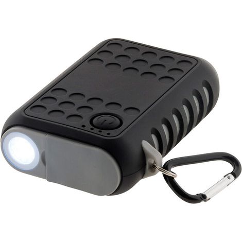 – Batterie externe de secours 7500mAh – Antichocs et étanche – Caoutchouc robuste – Port USB protégé – Compact et léger 260g (1/5)