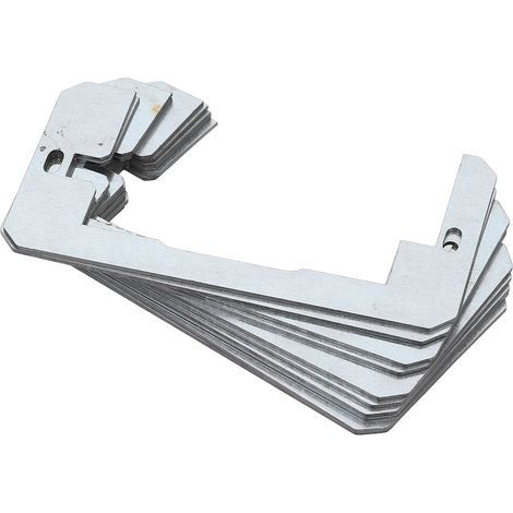 Metallene Wandplattenabstandshalter, 20 Stück, 4,2 x 2,2 Zoll, für versenkte Geräte, Steckdosen (1/5)