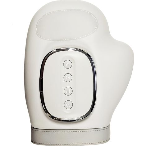 Massager Main - Airbag Électrique Chauffant - Therapie Chaleur-Pression - 5 Modes Réglables - Batterie 2000 mAh USB - 24 x 19 cm - 1 Pièce (1/5)
