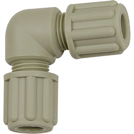 Riegler Winkel-Schlauchverbindung, für Schlauch 6/8 mm, PP (1/3)