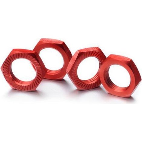 Wheel Hub Set 17mm red (4)