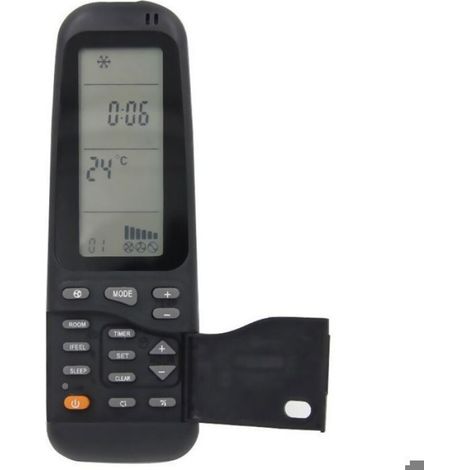 Télécommande Pour Climatiseur - Compatible Electra Airwell RC-3 RC-4 RC-7 - Portée 8 M - ABS - 1 Pièce (1/4)