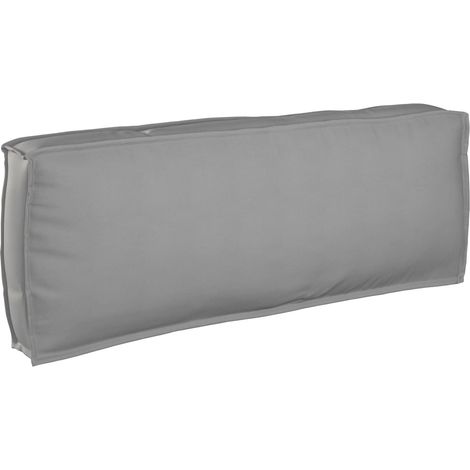 Kissen Grau 120 x 40 x 12 cm Oxford-Stoff