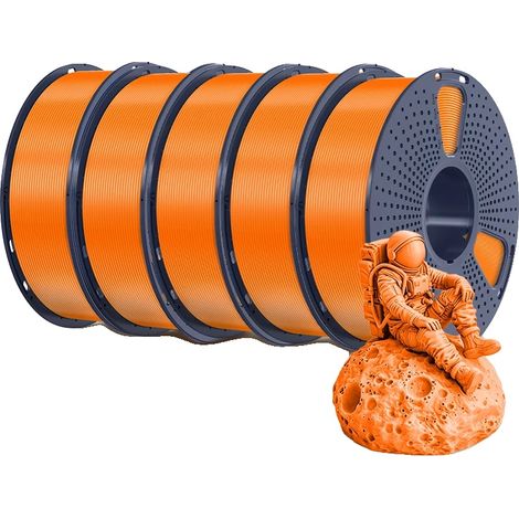 Filamento per stampante 3D, diametro 1,75 mm, elevata resistenza, arancione (1/2)