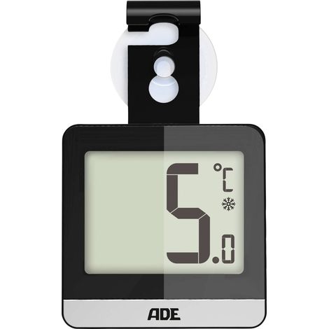 Thermomètre ADE pour réfrigérateur et congélateur, 6 x 10 x 1,5 cm