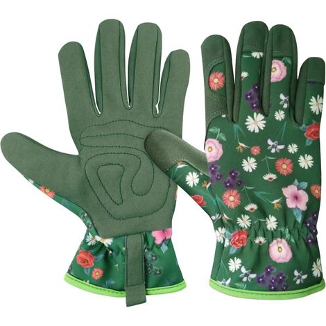 Gardening Gloves for Women - Non-Slip, Thorn-Resistant Touch Finger Comfortable and Breathable, Ideal for Garden, Yard, Cleaning, Camping and Landscaping (1/5)