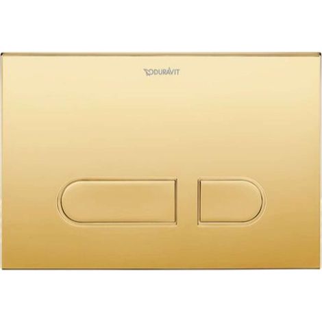 Duravit DuraSystem - Betätigungsplatte, Gold WD5001341001 (1/2)