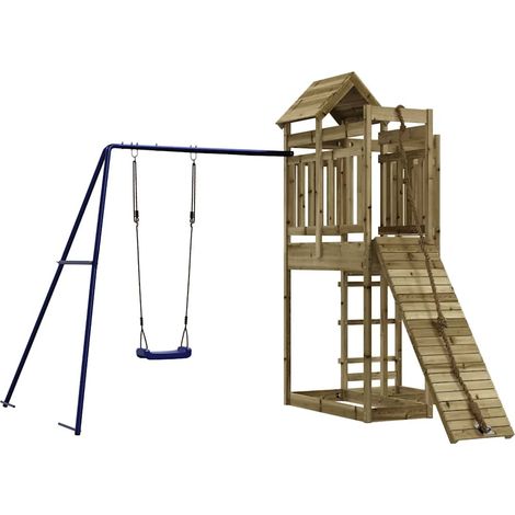 Maison Exclusive - Spielturm Imprägniertes Kiefernholz (1/5)