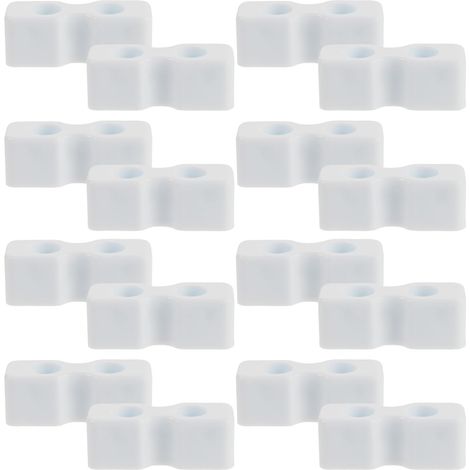 20 chevilles en plastique pour supports de tableau, accessoires vis cadres, une sécurité accrue (1/5)