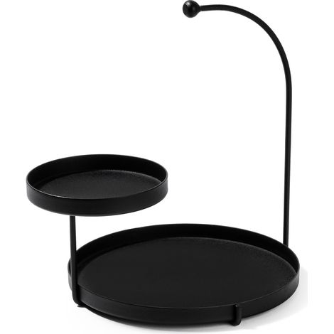 Oggetto decorativo in metallo accessorio da parete Accessory 100% Metallo Nero (1/5)