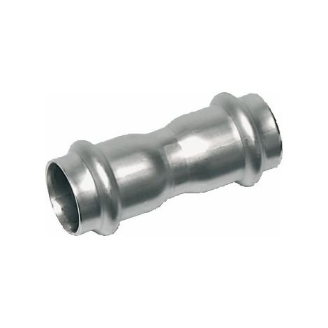 SANHA Pressfit., Doppelmuffe 18mm Edelstahl, Nr.9270 - 83069471 von Buderus