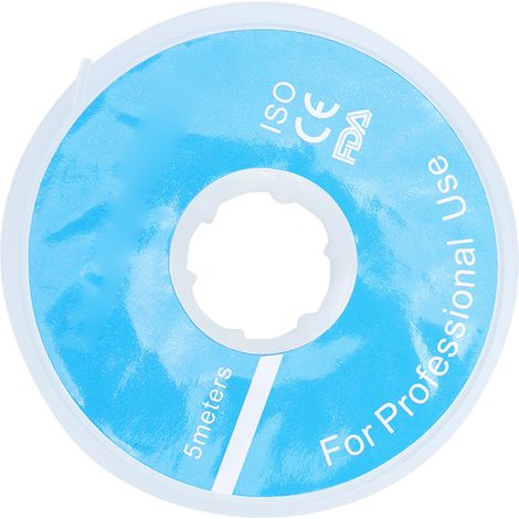 Gaine professionnelle souple 5m pour fil orthodontique, accessoire dentaire transparent pour outil de correction dentaire (1/5)