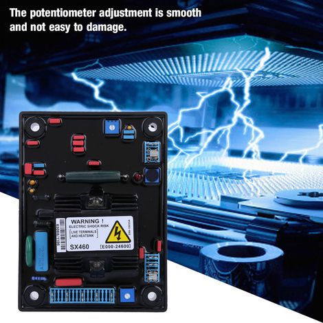 Module de régulation de tension AVR SX460-A monophasé contrôleur groupe électrogène pièces détachées (1/5)