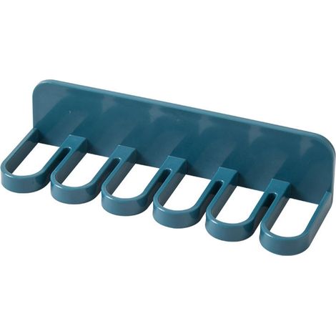 Cintre de sac à dos robuste en ABS, grande capacité de charge, simple et moderne, support mural multifonction, pour cuisine et salle de bain (1/5)