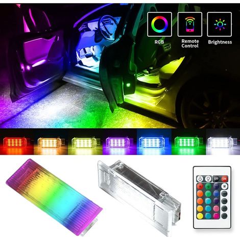 Kits d'éclairage intérieur à Led RGB - BMW F10 / F20 / F30 / F01 / F15 / F26 - La paire - 4 PINS (1/5)