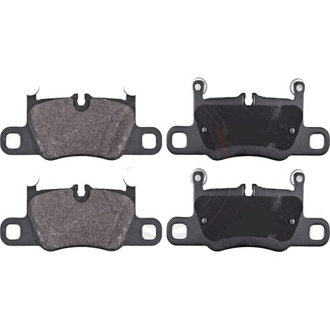 KIT PASTIGLIE FRENO POSTERIORI compatibile con PORSCHE 911 TARGA (991) / PASTIGLIE FRENANTI AUTO OEM P 65 031 / 39795, / SOSTITUZIONE DIRETTA / BASSA POLVERE / SILENZIOSO