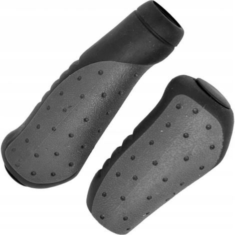 Puños ergonómicos de gel para bicicleta, 135/92 mm, 150 g, VELO Ergogel D2 (1/5)
