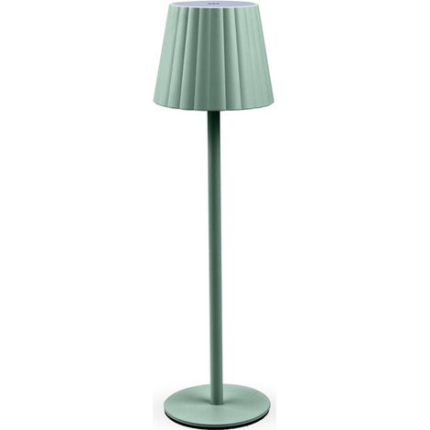 LAMPADA LED RICARICABILE DA TAVOLO AURORA VERDE- 12,0 pz