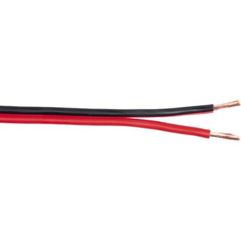Piattina audio micro tek 2x1.5 da 100m rosso nero - prx0215000