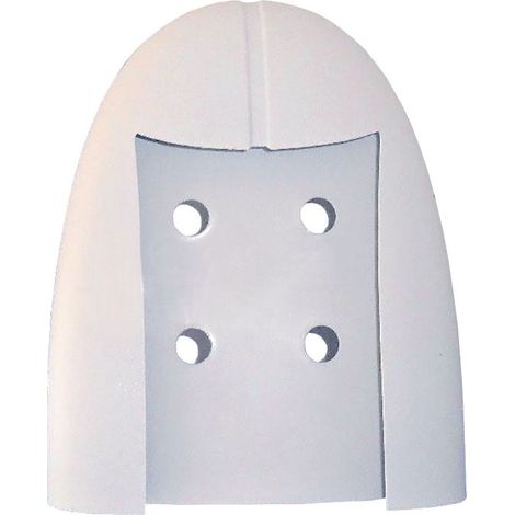Protector de esquinas blanco para piscinas Gre. Ref. PIOBLICUOP.