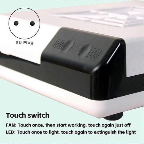 Staubabscheider, Absorptionsfilter, Reinigungsabsaugung für Kosmetikgeräte, EU-Stecker (1/4)