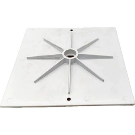 Couvercle carré pour skimmer Hayward SPX1082 SP1082E Couvercle de rechange carré de 25 cm (10 pouces) Convient aux skimmers carrés de piscine et de source thermale Accessoire d'origine (1/3)