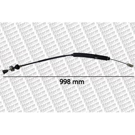 Câble embrayage compatible Citroën, Fiat, Lancia, Peugeot 2150AC (1/2)