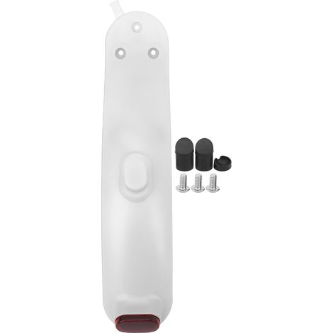 Hinterrad-Schutzblech für Xiaomi M365/Pro Scooter - Schrauben- und Silikonstopfen-Set (Weiß)
