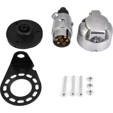 12V 7 pin trailer, adattatore di presa per il camper, il trattore di traino (1/5)