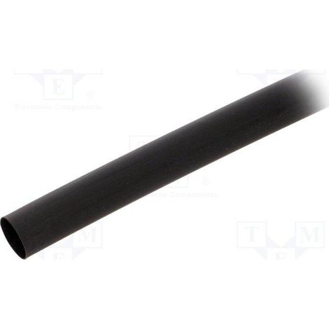 Tubo termorestringente 9,5mm nero 1metro Hft9.5/1m-bk