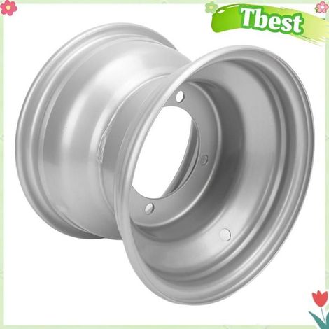 Tbest Moyeu de roue ATV à 4 goujons Moyeu de roue en alliage d'aluminium, 8 pouces, 4 auto Arrière 170 mm / 6,7 pouces de largeur (1/5)