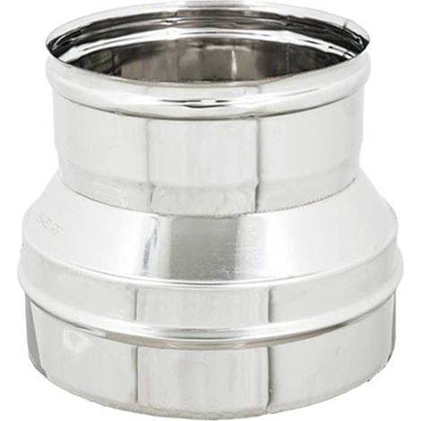 RIDUZIONE INOX F/M MONOPARETE Ø160x180 mm