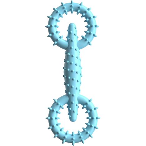 Jouet molaire pour animal de compagnie Jouet à mâcher pour chiot Anneau de traction pour chien, jouet interactif à mâcher pour soulager l'ennui, nettoyer les dents, jouer, entraîner (1/5)