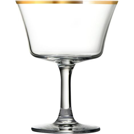 Verre 1890 - GOLD RIM - Coupe - 20cl - Urban Bar (1/3)
