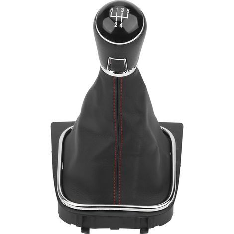 Pomello del cambio ergonomico di ricambio con cuffia e parapolvere per Audi A7 MK7 GTD 2013-2018 (5 marce) (1/4)