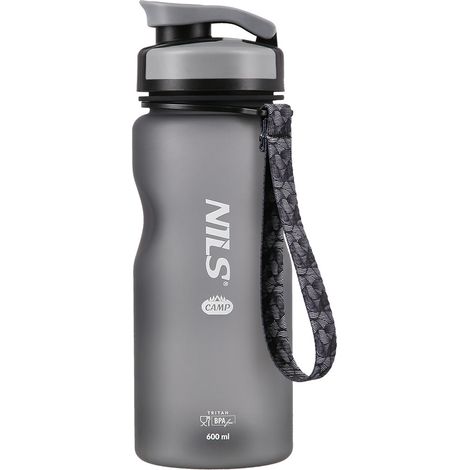 Schwarze Tritan-Wasserflasche, 740 ml Fassungsvermögen