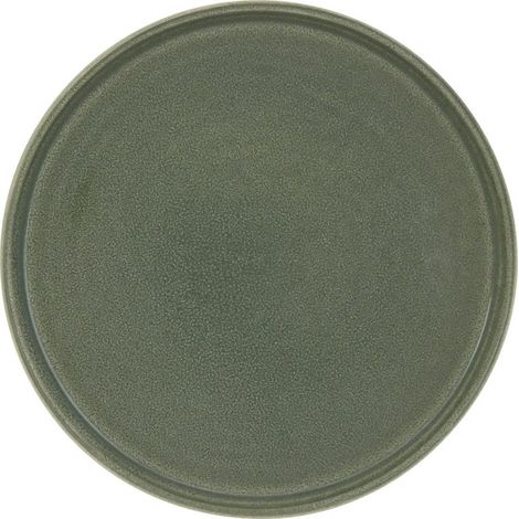 Lot de 6 Assiettes à Dessert "Terre Inconnue" 21cm Kaki