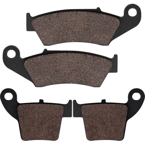 Plaquettes de Frein Avant/Arrière kit pour Honda CR 125/250 R 2002-2007/ CRF 250 R/X 2004-2018/ CRF 450 R/X 2002-2018