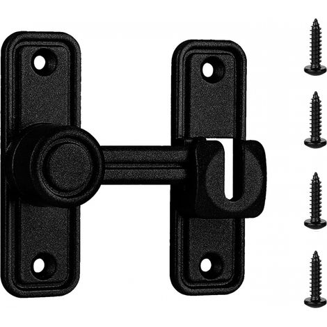 Serrure de sécurité pour porte, angle de 180°, pour granges, pour installation domestique et usage quotidien.-AquaForge (1/5)