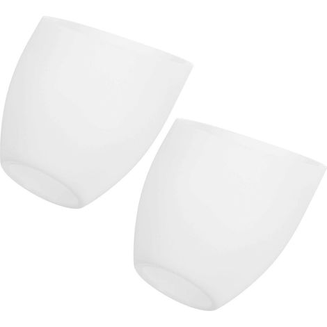 Lot de 2 abat-jour en plastique E27 en forme de fer à cheval, compatibles avec les lampes murales, les lampadaires et les lampes de chevet. (1/5)