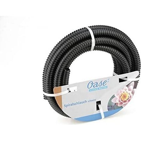 Oase 57564 Spiralschlauch Schwarz 1 1/4", Tubo a Spirale Nero 1 1/4" 10 m (1/2)