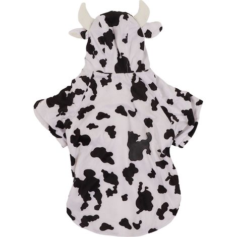 Vêtements pour chien à motif vache noir et blanc, col ample, confortables et chauds, pour chiens de taille moyenne à grande, jusqu'à la taille 2XL. (1/5)