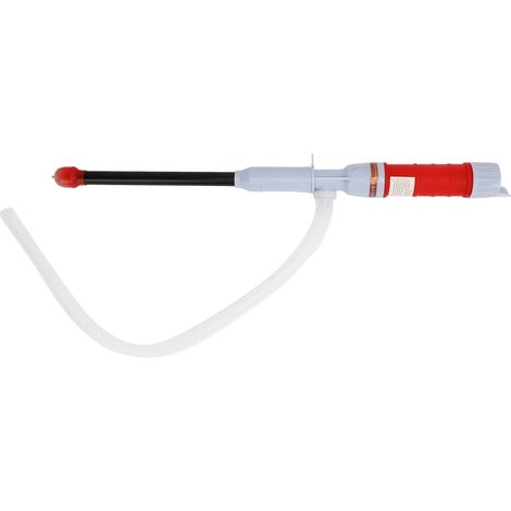 Pompe électrique portable, pompe de transfert d'huile liquide de type siphon alimentée par batterie, adaptée au transfert de carburant dans les automobiles, les tracteurs et les navires (rouge). (1/5)