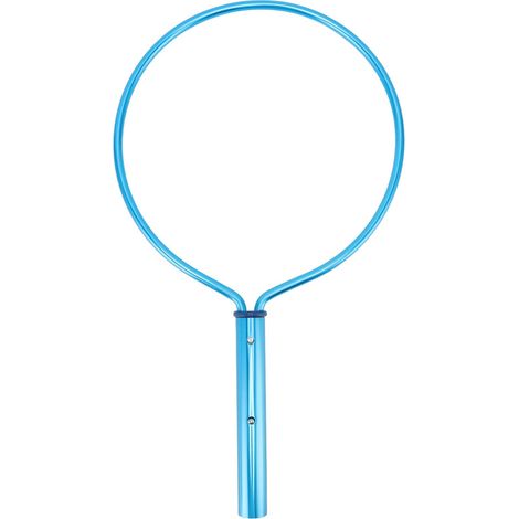 Crochet de Sauvetage Piscine - 1 Pièce - Alliage d'Aluminium - Fixation Rapide pour Perche - Piscines et Plages - 51,5 x 29,5 cm Bleu (1/5)
