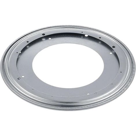 1 plateau tournant, diamètre 305 mm, roulement à billes en métal, support de présentation, usage bureau TV salon (1/4)