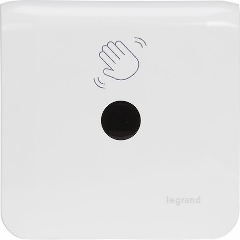 Interrupteur sans contact pour commande de porte MOSAIC - blanc antimicrobien - LEGRAND (1/3)