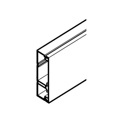 Moulure rehau axis mini PVC ignifugo 200 cm 2 scomparti (1/3)