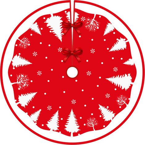 Cloche De Noël - En Fer Mat - Motif Étoile Ajouré - Rouge Et Blanc - Son Mélodieux - Avec Ruban Et Cordon De Suspension - Lot De 6 (1/5)