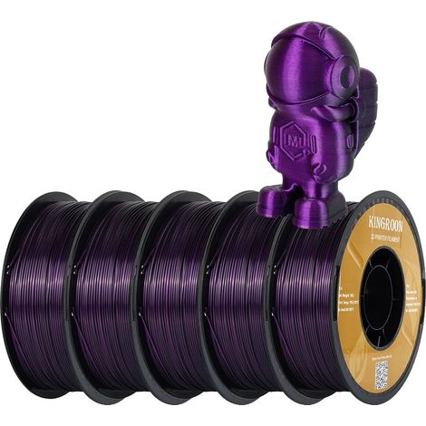 Filamento per stampante 3D di alta qualità, bicolore, nero e rosso, a forma di rosa di seta. (1/2)